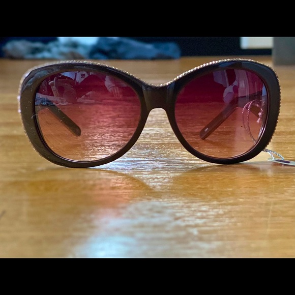 Jimmy Crystal Swarovski crystal trim sunglasses
